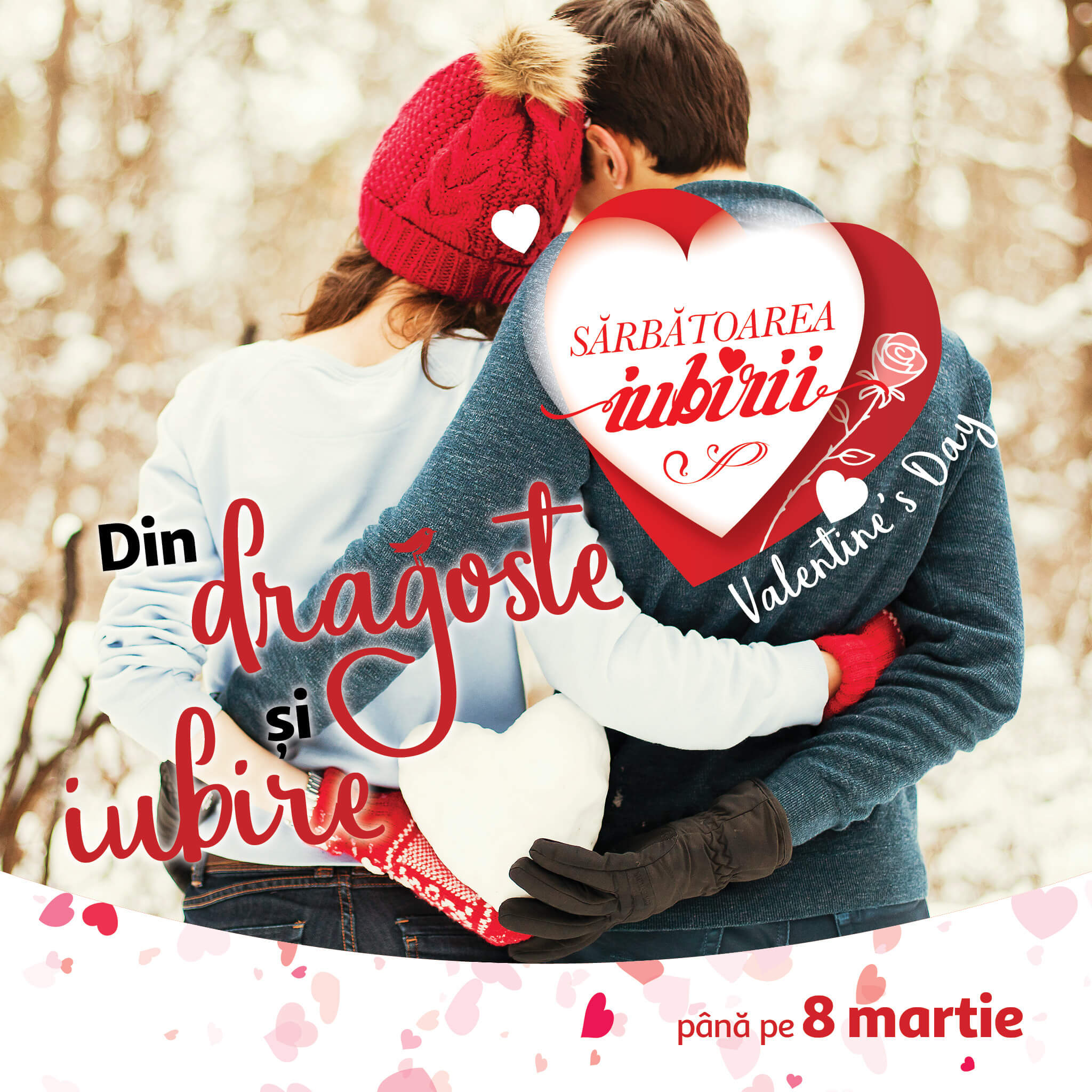 Sărbătorește iubirea alături de hipermarketul Auchan